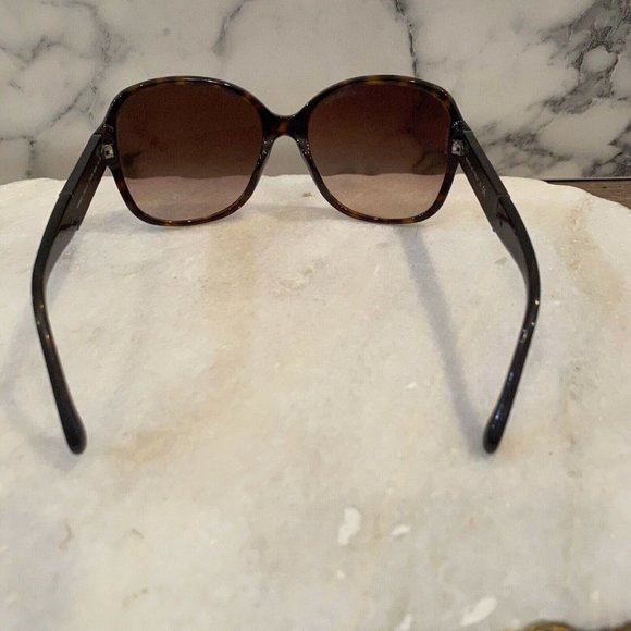 CHANEL Brown Tortoise Round Frame Sunglasses - Picture 5 of 11